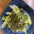 手抜きクック's cooksnap of when they made レタスと海苔のめんつゆマヨサラダ.