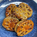 __おもち's cooksnap of when they made お弁当に♪蓮根のはさみ焼き.