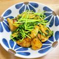 __おもち's cooksnap of when they made 簡単！＊鶏胸肉と豆苗のガリバタしょうゆ＊.