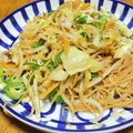 QPはにー's cooksnap of when they made お店の味♪上海焼きそば.