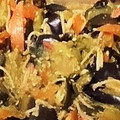 ☆ごはんできた☆'s cooksnap of when they made 蒸しなすのごま和え.