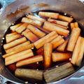 ももいろふらみんご's cooksnap of when they made パリパリ食感がクセになる♪ごぼうの漬物.