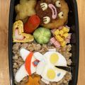 RMU's cooksnap of when they made ウルトラマン弁当☆キャラ弁.