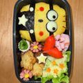 RMU's cooksnap of when they made ミニオン♥キャラ弁♥簡単.