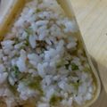 あゆたっくん's cooksnap of when they made 青さとバラ海苔の混ぜ込みおにぎり.
