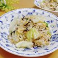 ルパンのかあさん☆彡's cooksnap of when they made 塩昆布とレタスの和風チャーハン.