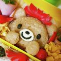 喜八＆Hacchi's cooksnap of when they made キャラ弁☆クマちゃんのピクニック弁当.