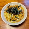 さすらい's cooksnap of when they made 簡単！卵、納豆、玉ねぎの白滝パスタ.