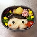 Chaaa_room's cooksnap of when they made おしり探偵 キャラ弁.