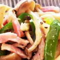 すのうこっとん's cooksnap of when they made しめじとベーコンとピーマンのレンジ蒸し.