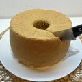 horseland's cooksnap of when they made 包丁でOK!　シフォンケーキの切り方.
