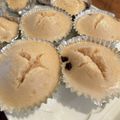 おいつさん's cooksnap of when they made 米粉で簡単★もちもちきな粉蒸しパン.