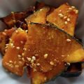 TYSK's cooksnap of when they made かぼちゃの甘辛焼き〜お弁当にも.