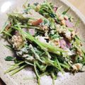 みなあゆママ's cooksnap of when they made ☆豆苗とベーコンの卵炒め☆.