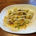 さすらい's cooksnap of when they made 簡単★美味❤イカのとんぺい焼き？風♪.