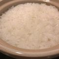 ONE★MAYU★'s cooksnap of when they made ふっくら最高❤だれでも炊ける土鍋でご飯.