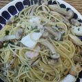 アラタイワ's cooksnap of when they made シーフードミックスで簡単バター醤油パスタ.