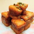 イエローバード's cooksnap of when they made 厚揚げと豚ミンチでトロ～り♪豚角煮✾.