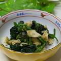 mielle's cooksnap of when they made ほうれん草の辛子和え.