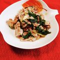 ﾁｲﾁｬﾝﾏﾏ's cooksnap of when they made 超簡単☆豚こま切れ肉とニラのレンジ煮☆.
