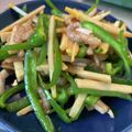 まりりん's cooksnap of when they made 【大崎市】チンジャオロース【学校給食】.