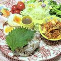 ゆけり３兄弟's cooksnap of when they made 【釜揚げしらすと梅干しの青じそおにぎり〗.