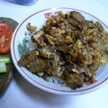 bonnet's cooksnap of when they made 牛肉とごぼうの卵とじ☆.