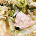 お菓子好きkiki's cooksnap of when they made 【レンチン10分】キャベツと鶏肉の旨塩煮.