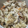 ★なみ☆'s cooksnap of when they made 余りおでんつゆで！！炊き込みご飯♪.