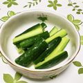 ジョングレ's cooksnap of when they made 簡単♪さっぱりピリ辛きゅうりの辛子漬け.