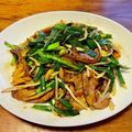 さすらい's cooksnap of when they made レバニラ炒め　*　豚レバー.