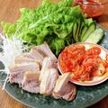 やなぎだまこ's cooksnap of when they made 柔らかヘルシー♪韓国風蒸し豚〜ポッサム.