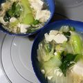 ペーシェ's cooksnap of when they made 白菜と小松菜のとろとろ豆腐♡ポン酢がけ.