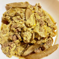 ♡ちこ's cooksnap of when they made やみつき☆ひき肉ゴボウの卵とじ.