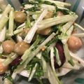 ミルクボール's cooksnap of when they made 今日は和風洋風？蓮根とお豆のデリ風サラダ.