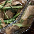 MULA's cooksnap of when they made 水菜と舞茸の醤油炒め☆お弁当用☆.