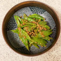akoママクック's cooksnap of when they made 旬の味わい☆絹さやのごま和え.