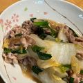 ほのぼのいっこ's cooksnap of when they made 白菜豚肉のオイスター炒め.