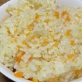 ひつじ♡'s cooksnap of when they made あざやかニンジンご飯♡.