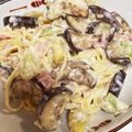 離乳食幼児食めんどう's cooksnap of when they made ☆そら豆とベーコンのクリームパスタ☆.