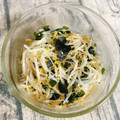 yukarin222's cooksnap of when they made もやしとワカメの酢の物♪.