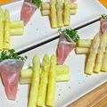 むぎちゃんkkt's cooksnap of when they made ホワイトアスパラと生ハム　柚子胡椒マヨで.
