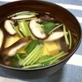 ☆のん☆☆'s cooksnap of when they made 玉子豆腐のお吸い物　～椎茸の香り～.