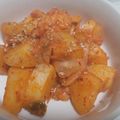 fu♪♪'s cooksnap of when they made ✜じゃがキムチ煮✜スピードおかず.