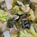 Ebi1783☆'s cooksnap of when they made ブロッコリーとキャベツの味噌汁♪.