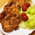 なっさん姫's cooksnap of when they made 簡単豚しょうが焼き肉のミラノ風カツレツ.