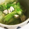 YU♡CO's cooksnap of when they made ささみとレタスの中華スープ◇ダイエットに.