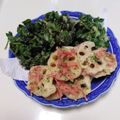 クックI7I5L1☆'s cooksnap of when they made 三つ葉の天婦羅.