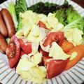 クックM96XDX☆'s cooksnap of when they made 半熟卵ドレッシング☆サニーレタス.