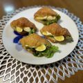 yesmama's cooksnap of when they made クロワッサン バナナ マヨネーズ.